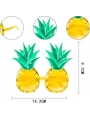 Tropikal Hawaii Ananas Şekilli Parti Gözlüğü 9.5 X 14 Cm