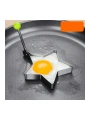 Metalik Yıldız Şeklinde Metal Omlet Yumurta Ve Krep Kalıpları