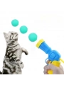 Peluş Top Atan İnteraktif Kedi Oyuncağı