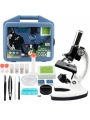 Mikroskop Taşınabilir Set 28 Parça Eğitim Mikroskop Kiti 300x 600x Ve 1200x Çocuklara