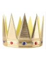 Altın Renk Eva Yumuşak Kral Kraliyet Tacı Yetişkin Çocuk Uyumlu 55 Cm