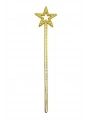 Altın Renk Yıldız Peri Asası Peri Değneği 34 Cm 1 Adet