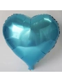 Kalp Balon Folyo Açık Mavi 45 Cm 18 İnç