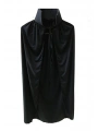 Siyah Yakalı Pelerin - Vampir Pelerin - Dracula Pelerin 90 Cm