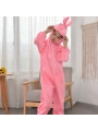 Çocuk Tavşan Kostümü Pembe Renk 2-3 Yaş 80 Cm