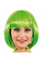 Yeşil Parti Peruğu Kısa Küt Saç