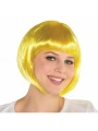 Sarı Renk Parti Peruğu Kısa Küt Saç