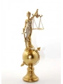 Polyester Dünya Küre Üzerinde Adalet Biblosu Alı2894