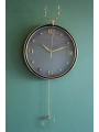 Geyikli Sarkaçlı Duvar Saati Alk1582