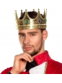 Altın Renk Yetişkin Çocuk Uyumlu Kral Tacı 60 Cm