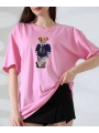Ayıcıklı oversize tişört