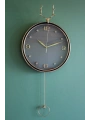 Geyikli Sarkaçlı Duvar Saati Alk1582