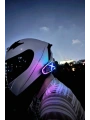 Helmet Graffiti Motor Kask Kulaklık Rgb Modlu Su Geçirmez 6.0 Bluetooth Intercom Yenı Model