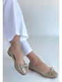 Icar Bej Cilt Babet Ayakkabı