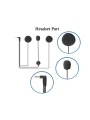 Jack Girişli 3.5mm İntercom Kulaklığı Bt31,bt22,bt35 Uyumlu Motorsiklet Kask Yedek Mikrofon