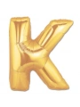 K Harf Folyo Balon Altın Renk  40 İnç