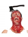 Kafaya Saplanmış Halloween Kanlı Balta Şaka Tacı