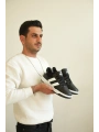 KB-013 MRTNM Siyah Beyaz Günlük Erkek Ayakkabı