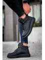 KB-0994  MRTNM Siyah Cilt  Siyah  Yüksek Taban  Erkek Bilek Bot
