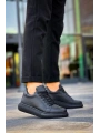 KB-DX46 MRTNM Kömür Deri  Günlük Erkek Ayakkabı