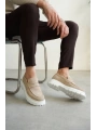 KB-X11 MRTNM Bej Süet Günlük Erkek Ayakkabı