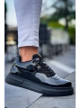 KB-X20 MRTNM Kömür Rugan  Günlük Erkek Ayakkabı