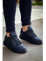 KB047  MRTNM Kömür Cilt Günlük Erkek  Ayakkabı