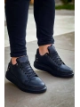 KB047  Kuback Kömür Cilt Günlük Erkek  Ayakkabı