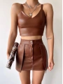 Kontrast deri etek kahve w260015
