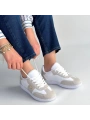 Lunga Beyaz Cilt Bağcıklı Spor Ayakkabı