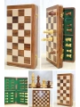 Mıknatıs Taşlı Ahşap Katlanabilir Kutulu Satranç Oyunu 40 Cm G225