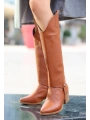 Milla Taba Cilt Tak Çıkar Topuklu Bot Ve Çizme
