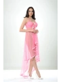 Pembe Petli Tül Şifon Gecelik - 230