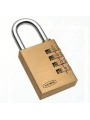 Pirinç Şifreli Asma Kilit - 4 Basamaklı 40mm
