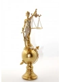 Polyester Dünya Küre Üzerinde Adalet Biblosu Alı2894