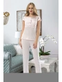 Pudra Penye Pijama Takımı - 1417