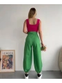 Şalvar pantolon yeşil s23202