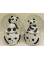 Siyah-beyaz Panda Kar Küresi Orta Boy