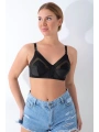 Siyah  Toparlayıcı Sütyen - 502