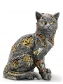 Steampunk Polyester Kedi Figürü Alk2455