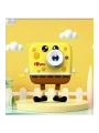 Sünger Bob Tasarımlı Yeni Nesil Çocuk Dijital Mini Fotoğraf Makinesi Çift Kamera