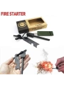 Survive Magnezyum Çubuğu Ateş Başlatıcı Çakmak Taşı