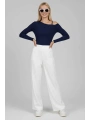 Tek Omuz İpli Bluz Lacivert T4328