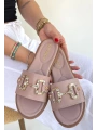 Toha Pudra Cilt Tokalı Terlik
