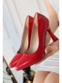 Ulba Kırmızı Rugan Stiletto Ayakkabı