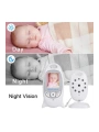 Vb-601 Kameralı Bebek Monitörü Net Görüntü Gece Görüşlü
