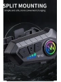 Y10 Kask Kulaklık Bluetooth Motosiklet Kulaklık 5,3 Bluetooth Intercom Motorsiklet Kulaklık