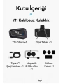 Y11 Bluetooth Kulaklık Mikrofonlu Motosiklet Kulaklığı İntercom Bt 5.3