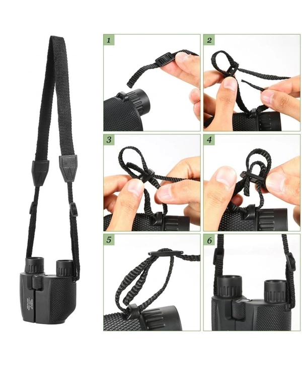 10x25 Kompakt Dürbün Yüksek Güçlü Açık Spor Teleskop Cep Kapsamı Konser Seyahat Çocuklar İçin Hediye