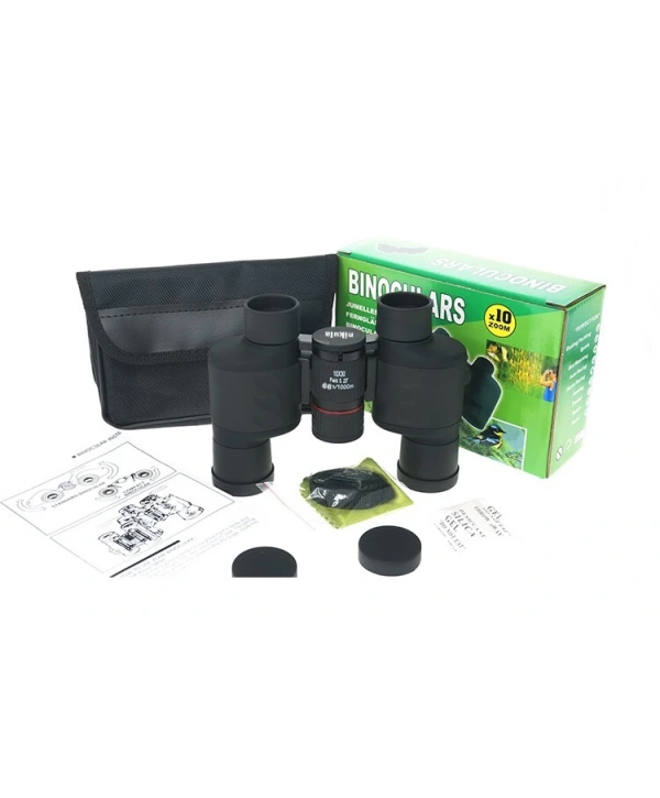 10x30   Mavı Mercekli Kauçuk Kaplamalı Kamp Dürbün